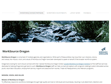 Tablet Screenshot of oregonworkready.com